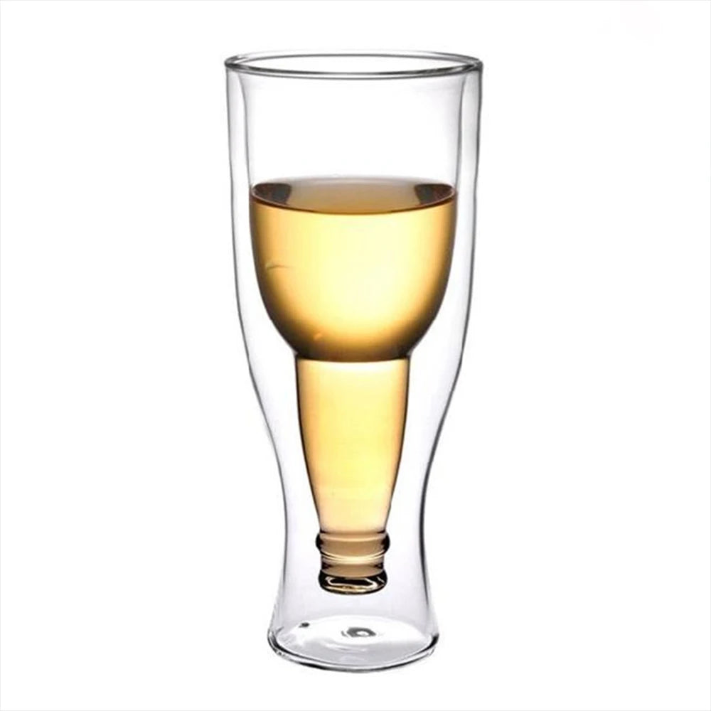 Double-walled Beer Glass Mugs