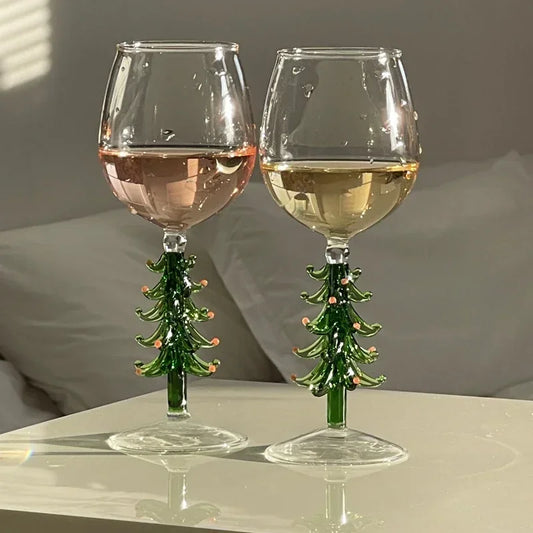 Creative Christmas Wine Glasses (1 piece, 200ml)