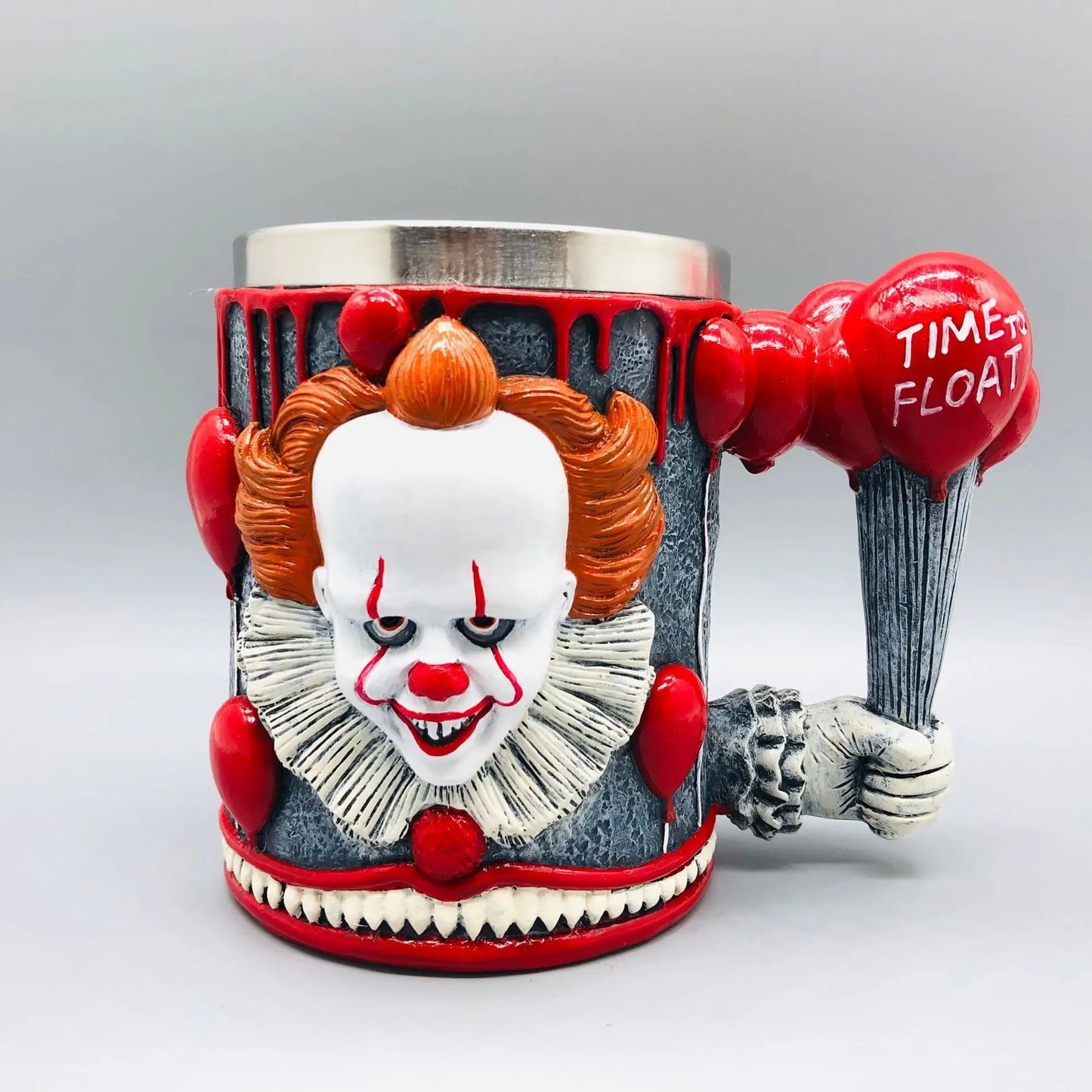 Stainless steel Resin Clown Mug (1 pce/400ml)