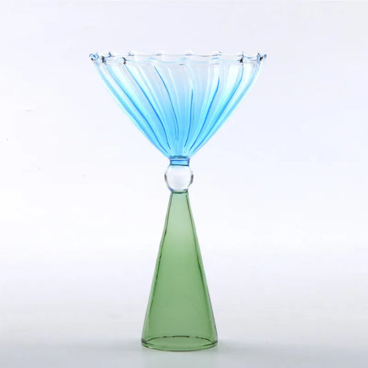Creative Martini Glass - Blue/Green (1 pce)