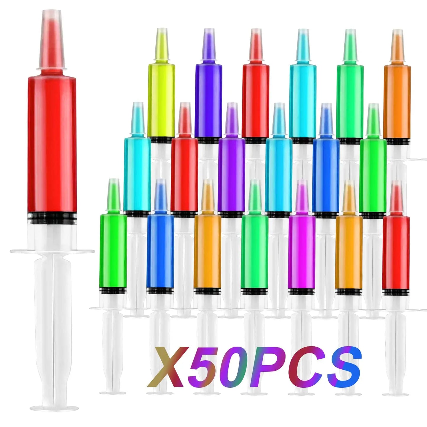 Party Syringe BPA-Free (50Pcs 20ml)