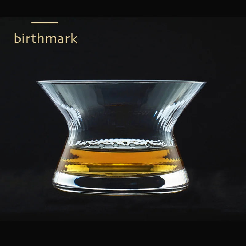 Limited Edition The 'HANYU' Japanese Edo Kiriko Spinning Whiskey Glasses (Set of 1 or 2)