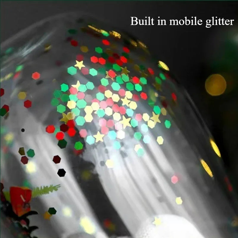 Double Wall Glass Christmas Cup (1 piece)