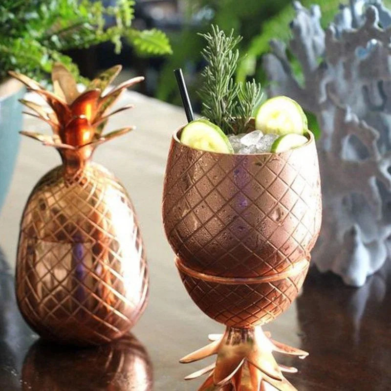Copper Pineapple Cocktail Cup (1pce, 500ml)