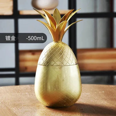 Gold Pineapple Cocktail Cup (1 pce, 500ml)