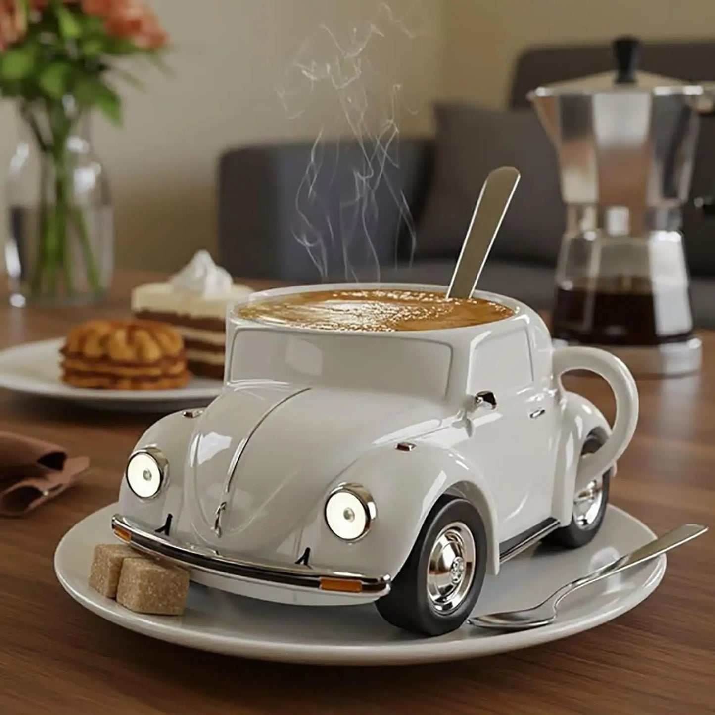 Beetle Car Shaped Mug (1 pce, 400ml)