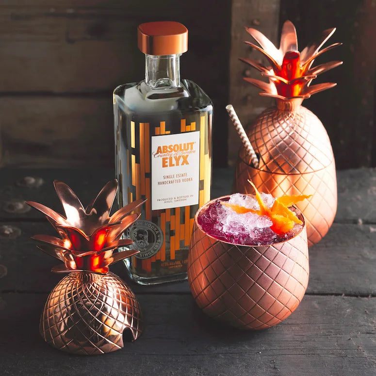 Copper Pineapple Cocktail Cup (1pce, 500ml)