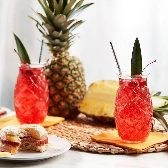Pineapple Cocktail Glass (Set of 4, 500ml)