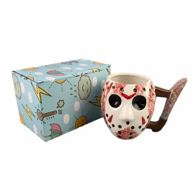 Jason Mask Ceramic Mug (1 pce/600ml)