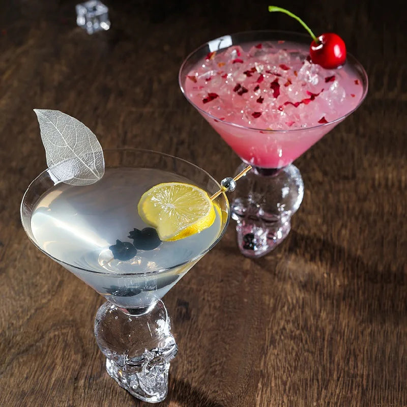 Crystal Goblet Skull Cocktail Glass (1 pce/260ml)