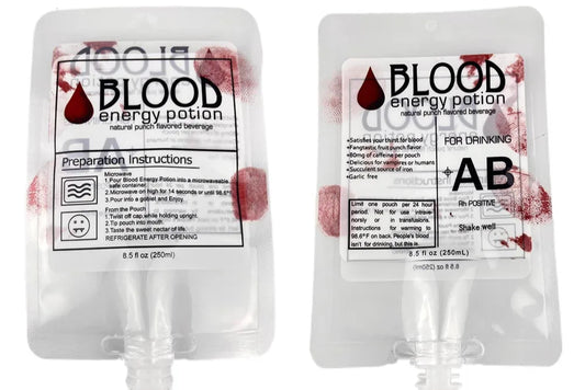 Halloween Blood Bag for Drink (5 pces)