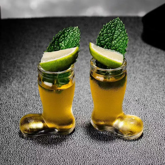Boot Shaped Shot Glasses (Set of 6, 50ml)