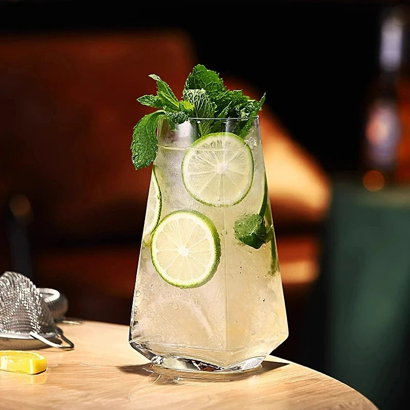 Multi Sided Cocktail Glasses (1 piece/530ml)