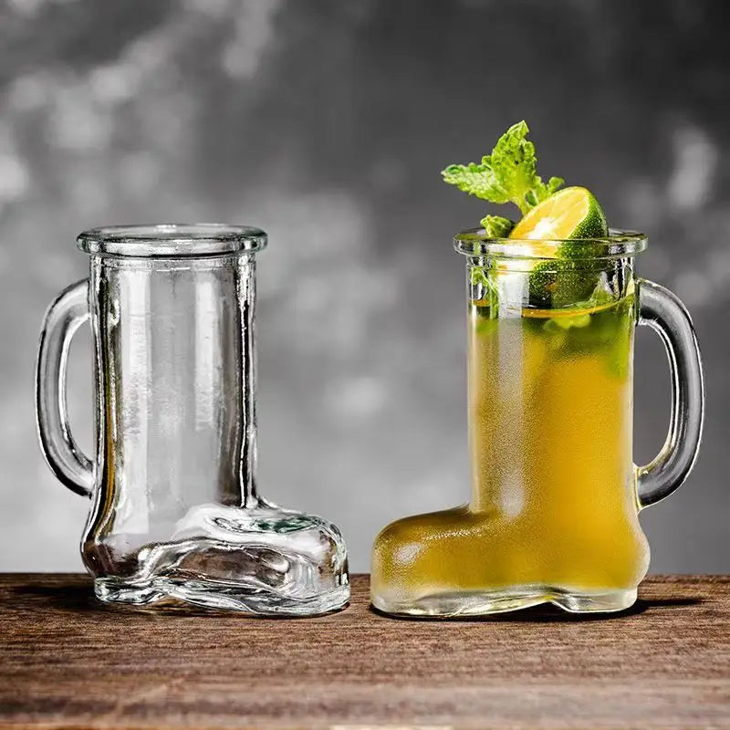 Boot Shaped Shot Glass w/handle (Set of 6, 50ml)