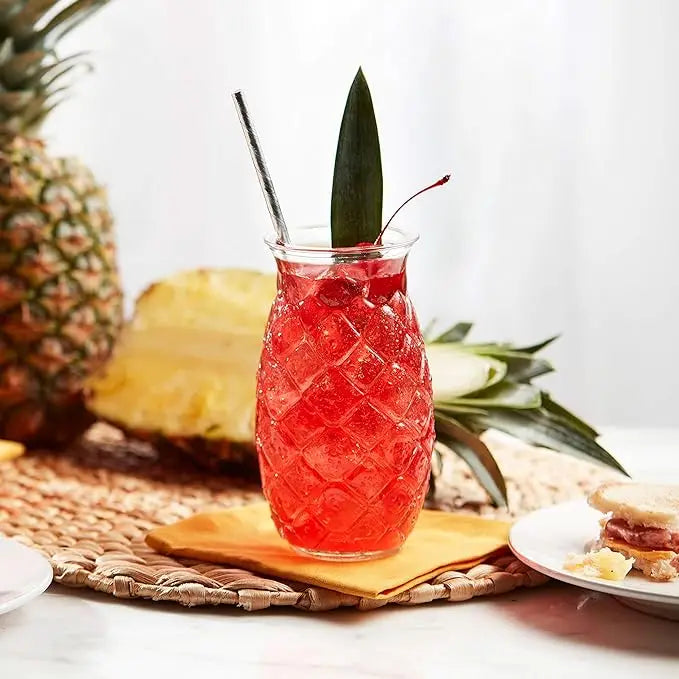 Pineapple Cocktail Glass (Set of 4, 500ml)