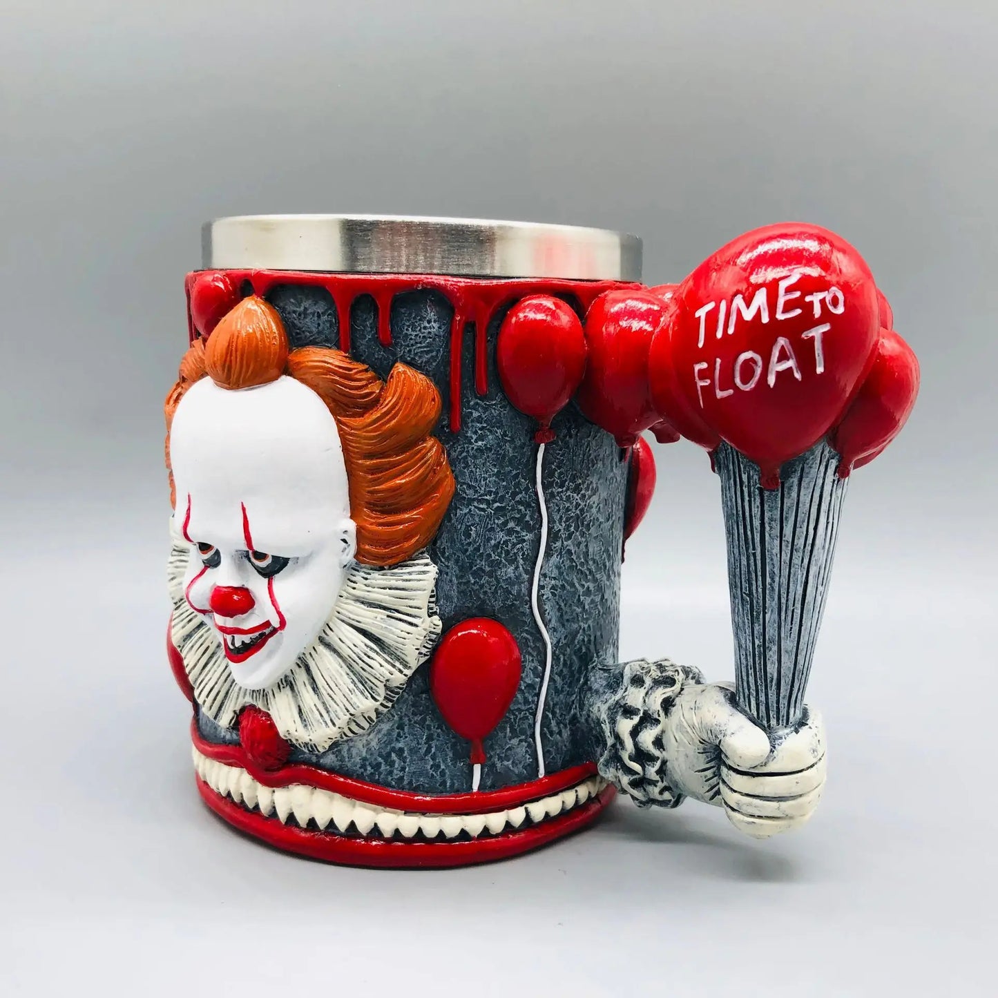 Stainless steel Resin Clown Mug (1 pce/400ml)