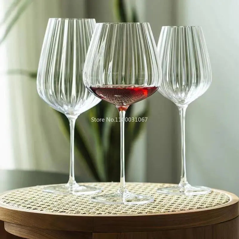 Nordic Ripple Crystal Red Wine Glass (Sett of 2, 665ml)