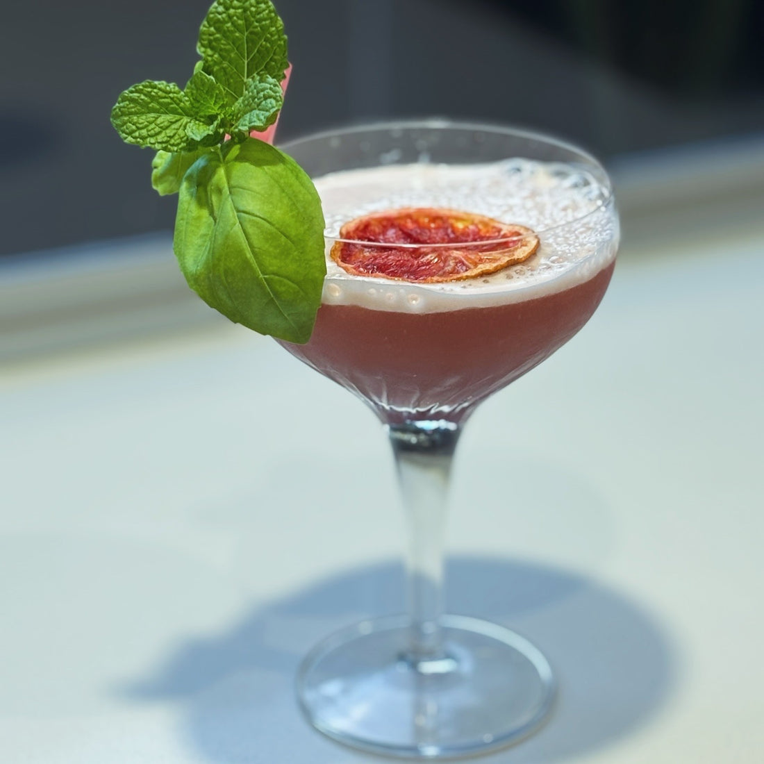 Pomegranate Sour Cocktail