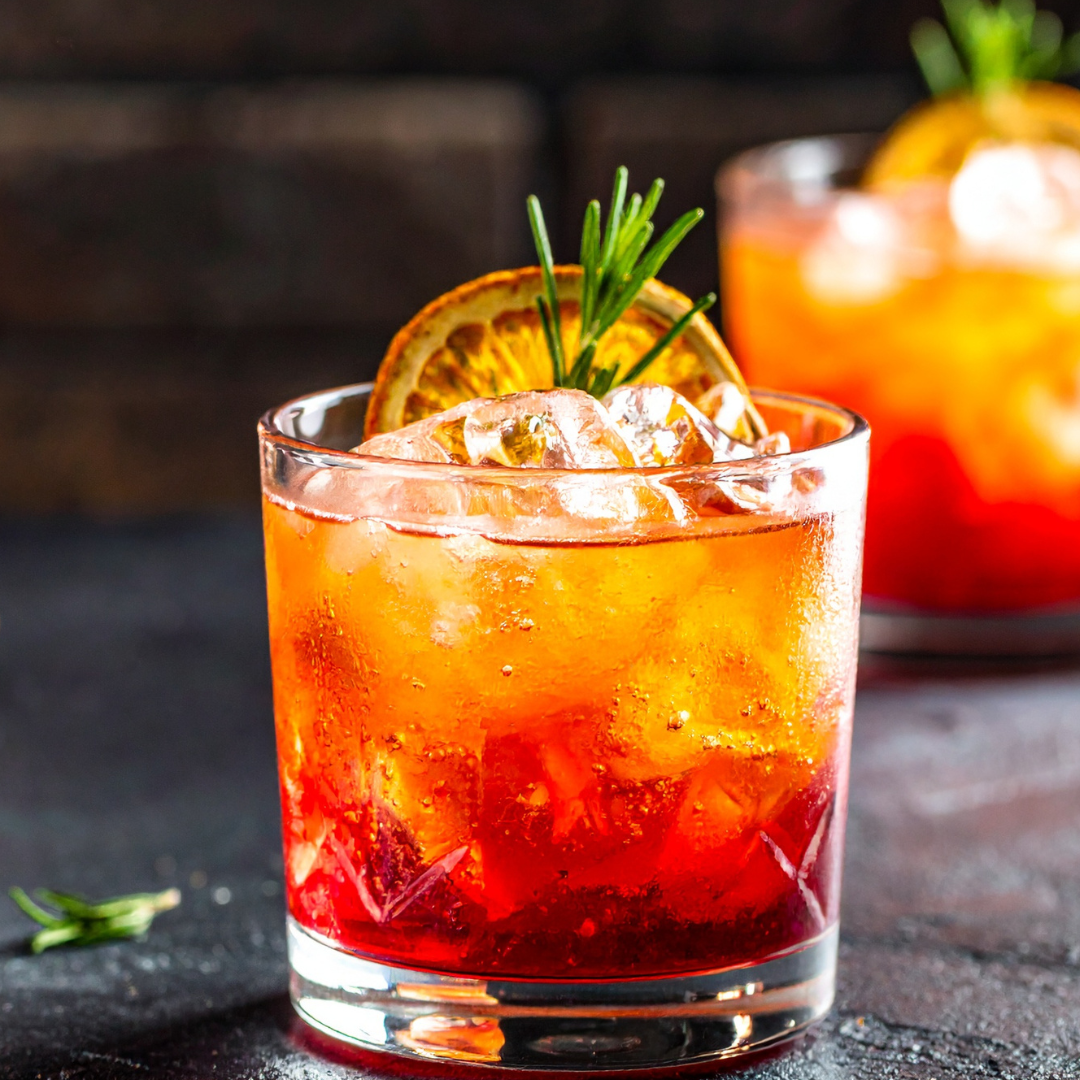 Blood Orange & Rosemary Spritz