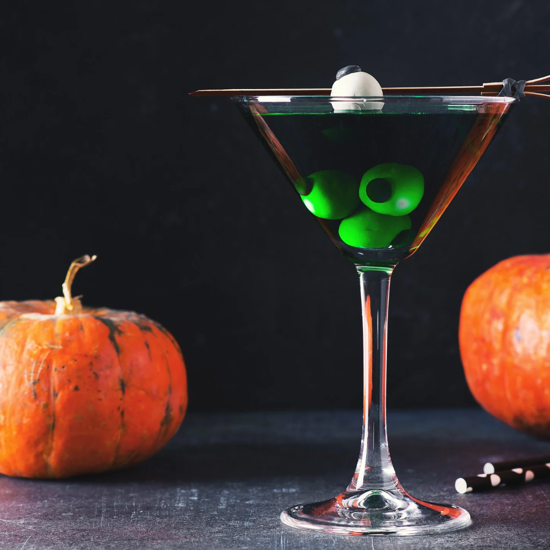 The Monster Martini — A Creepy-Cute Classic Gone Green