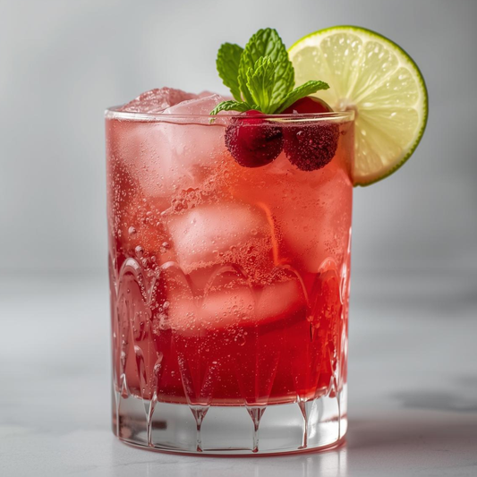 Cranberry Ginger Fizz