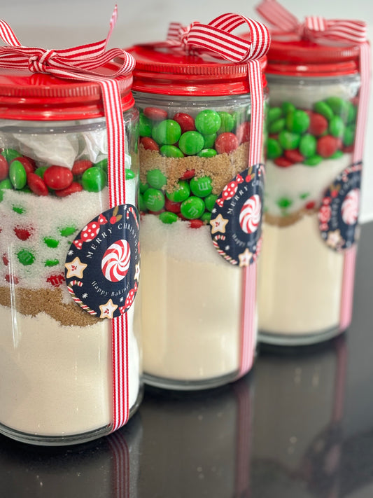 DIY M&M Cookie Jar: A Sweet Gift Idea + Recipe