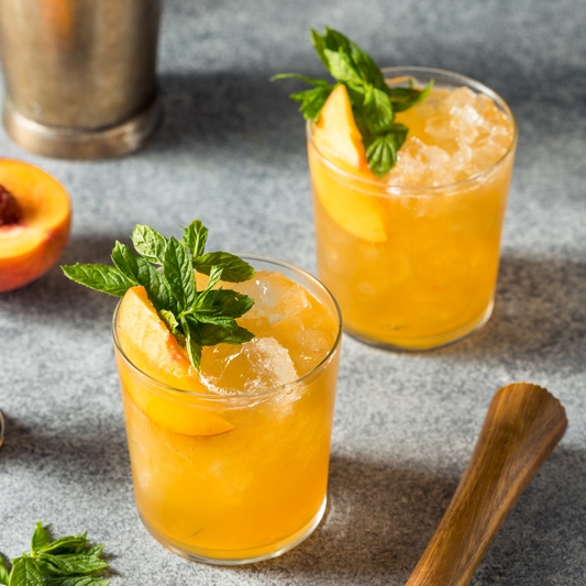 Bourbon Peach Smash