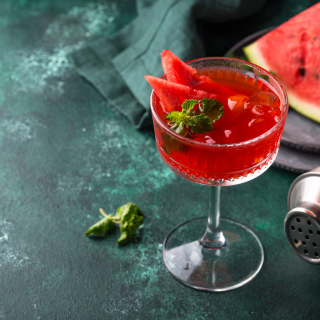 Watermelon and Basil Smash