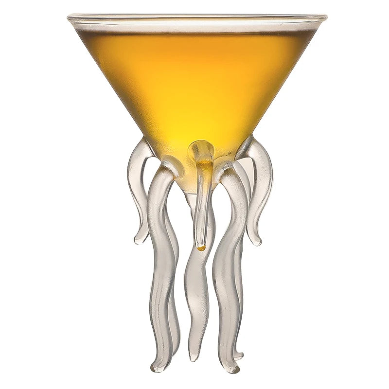 Octopus Cocktail Glass (Set of 4)