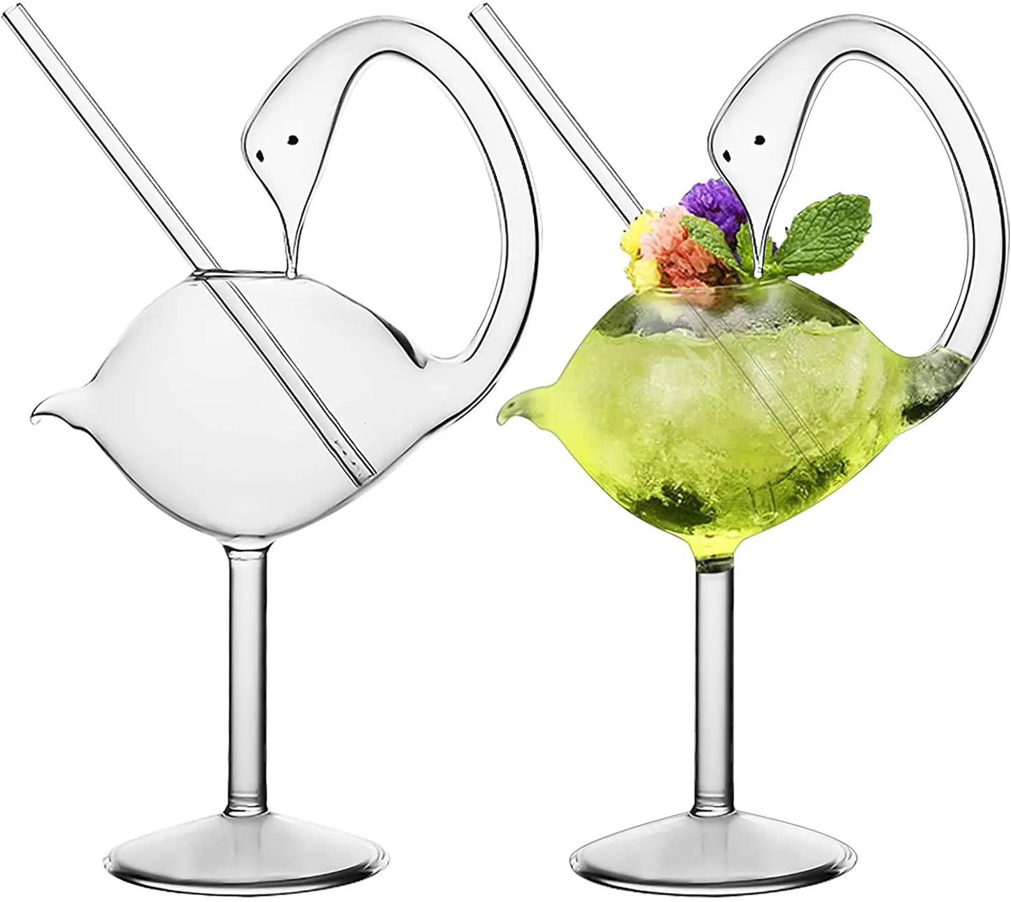 Swan Cocktail Glass (Set of 2)