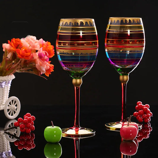 Hand Painted Wine Glass (1 piece) 400ml