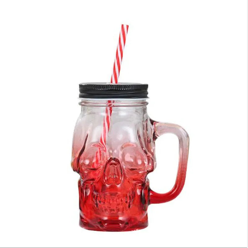 Skull Mason Jar (1 piece/500ml)