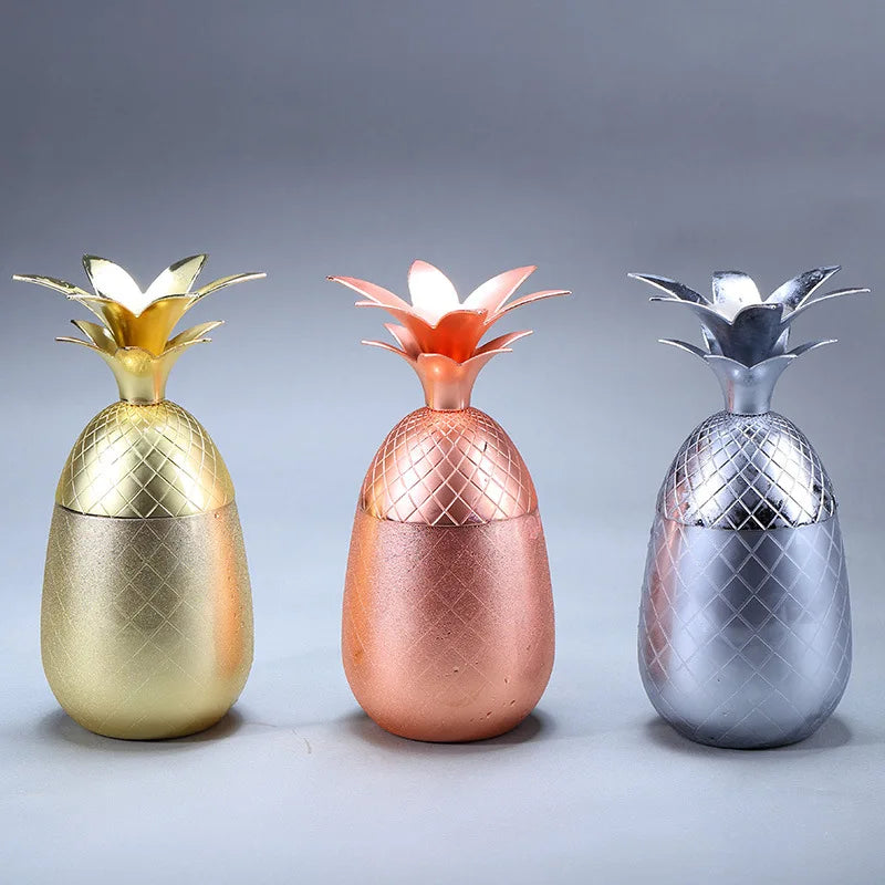 Stainless Steel Pineapple Cocktail Glass (350ml/500ml/700ml)