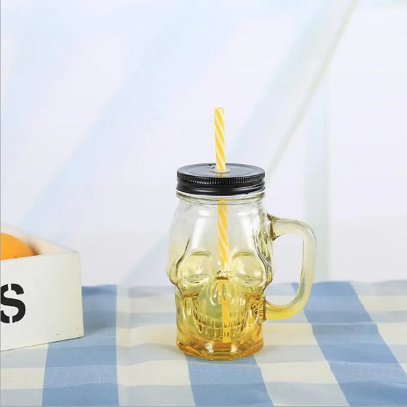 Skull Mason Jar (1 piece/500ml)