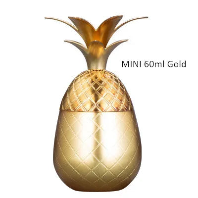 Stainless Steel Pineapple Cocktail Glass (350ml/500ml/700ml)