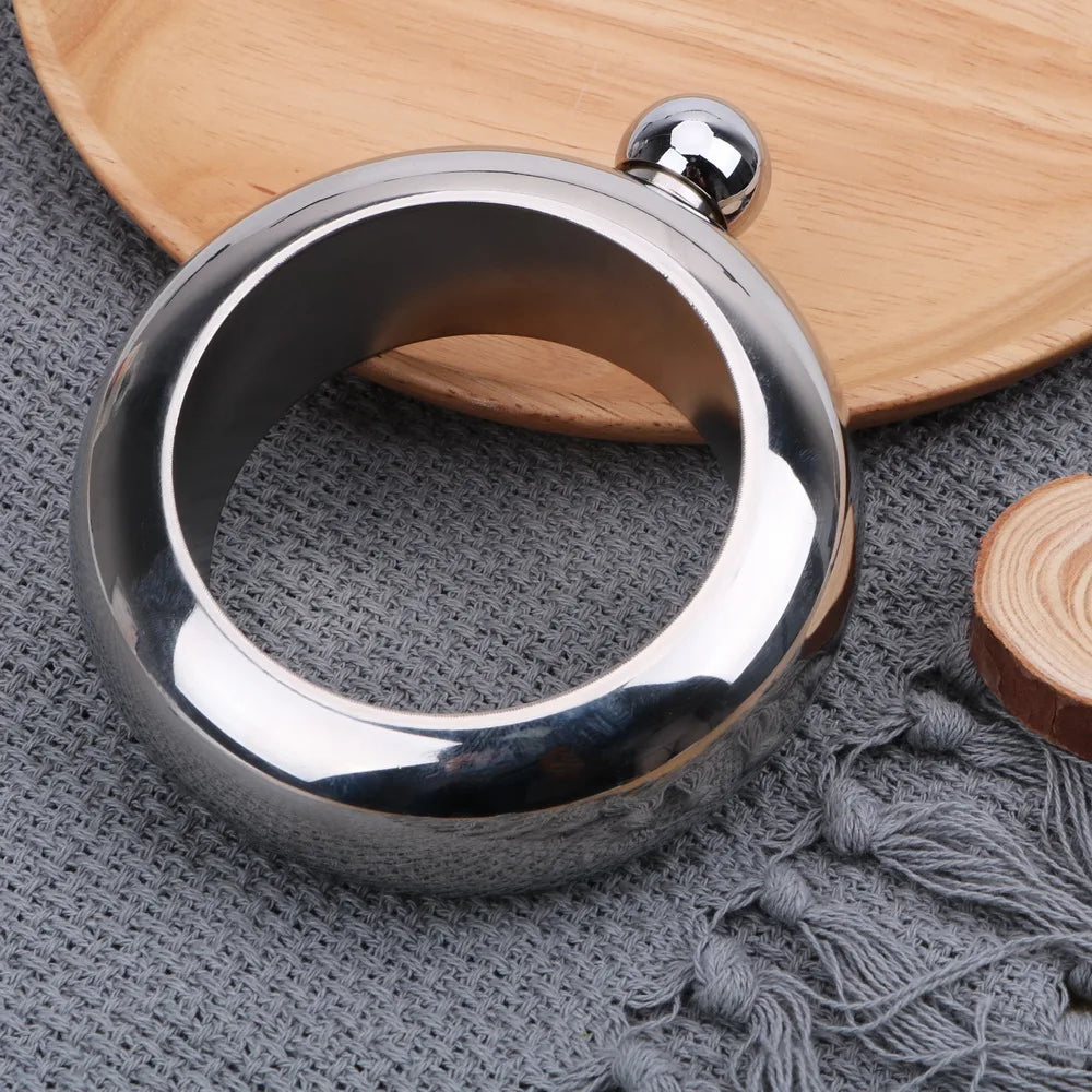 Round Chic Hip Flask Bracelet