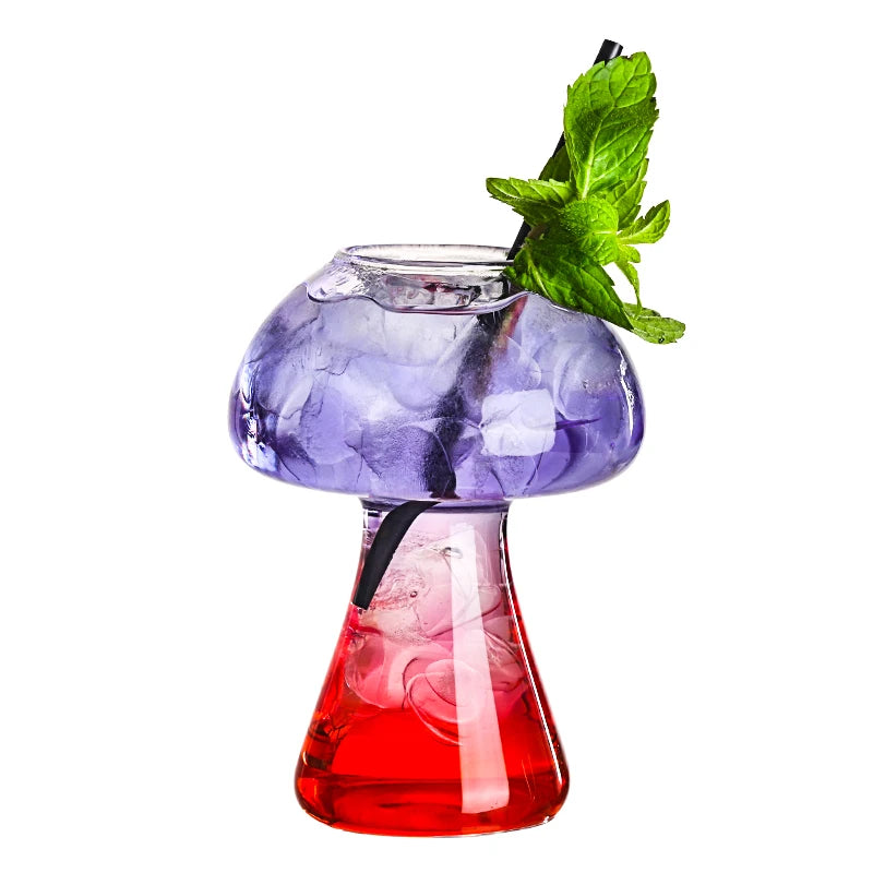 Mushroom Shape Cocktail Glass (Set of 4 - 280ml)