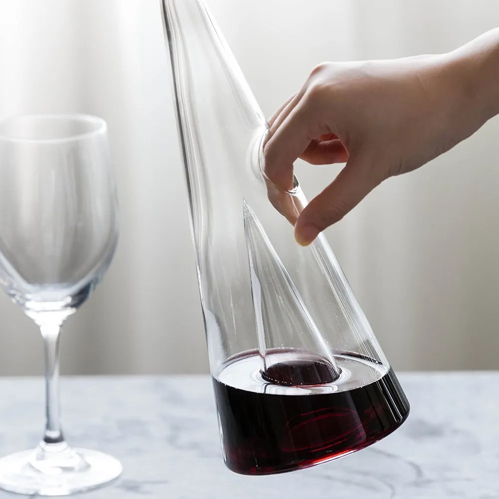 Handmade Glass Wine Decanter