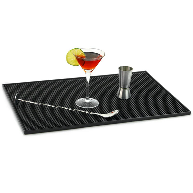 3 Sizes/4 Shades Rubber Table Mat Pad Bar