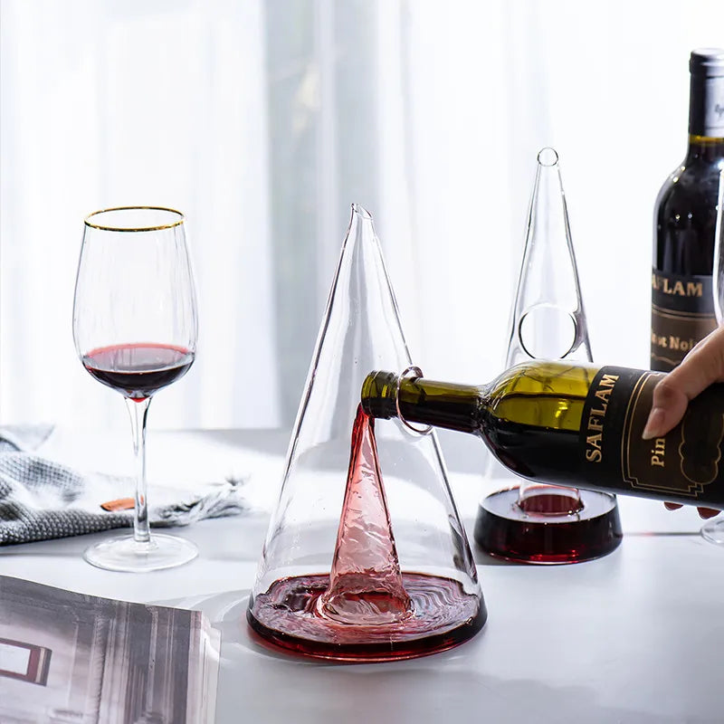 Handmade Glass Wine Decanter