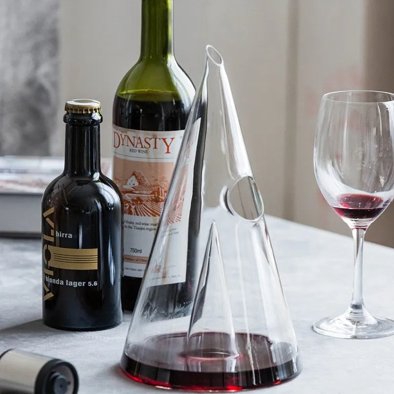 Handmade Glass Wine Decanter