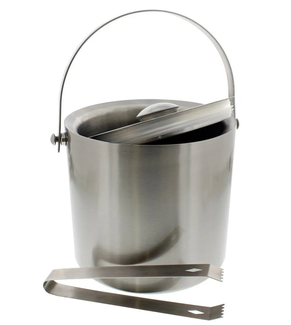 Stainless Steel Ice Bucket With Tongs (2L/3L)