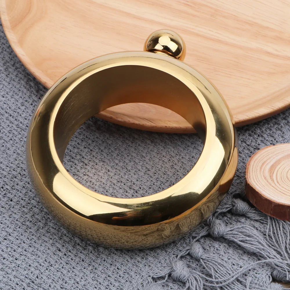 Round Chic Hip Flask Bracelet