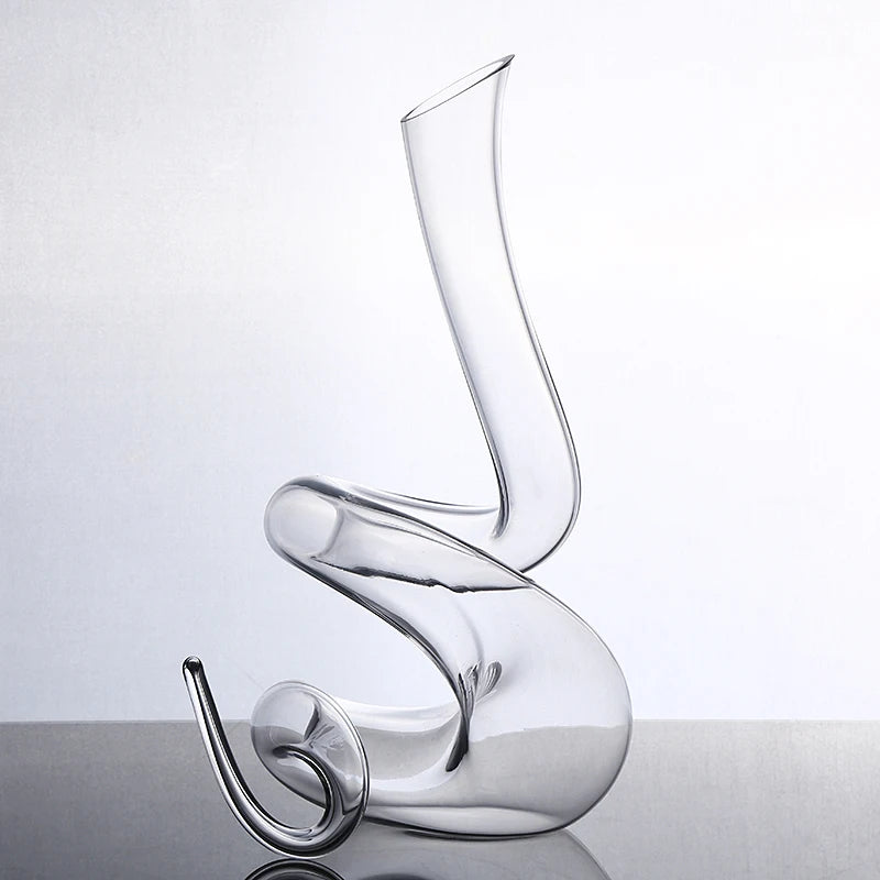 Winding Crystal Snake Decanter (1.4L)