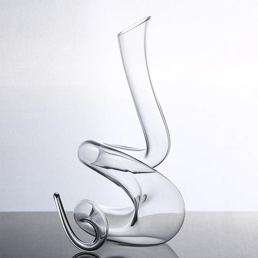 Winding Crystal Snake Decanter (1.4L)