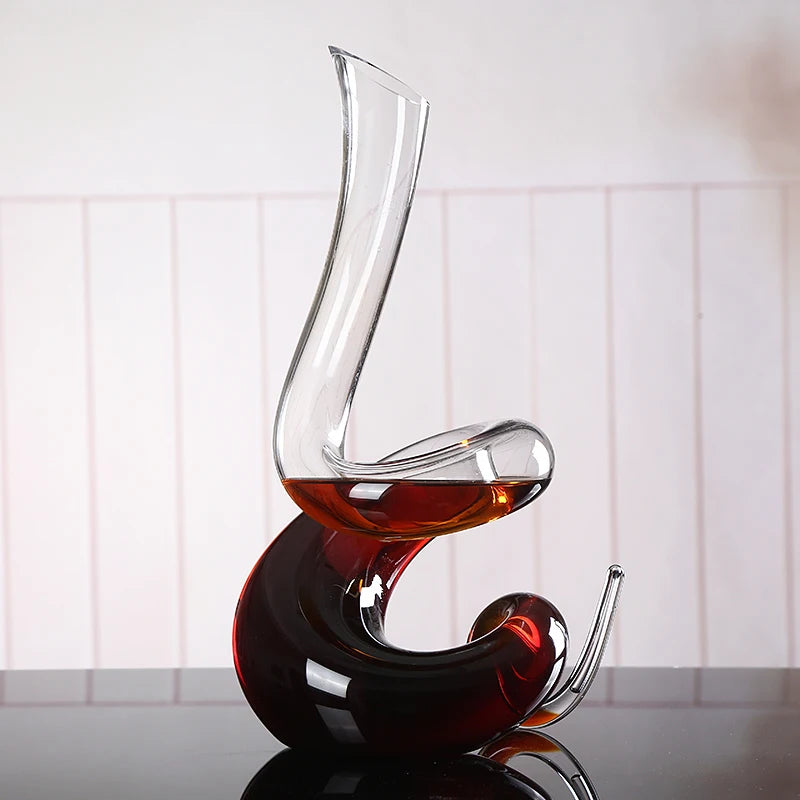 Winding Crystal Snake Decanter (1.4L)