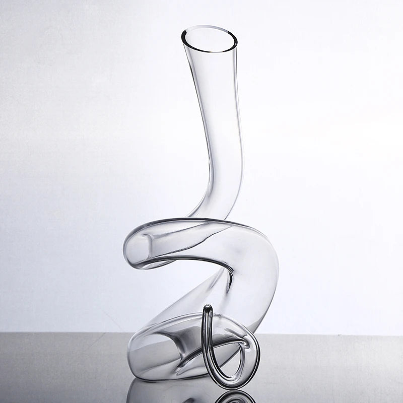 Winding Crystal Snake Decanter (1.4L)