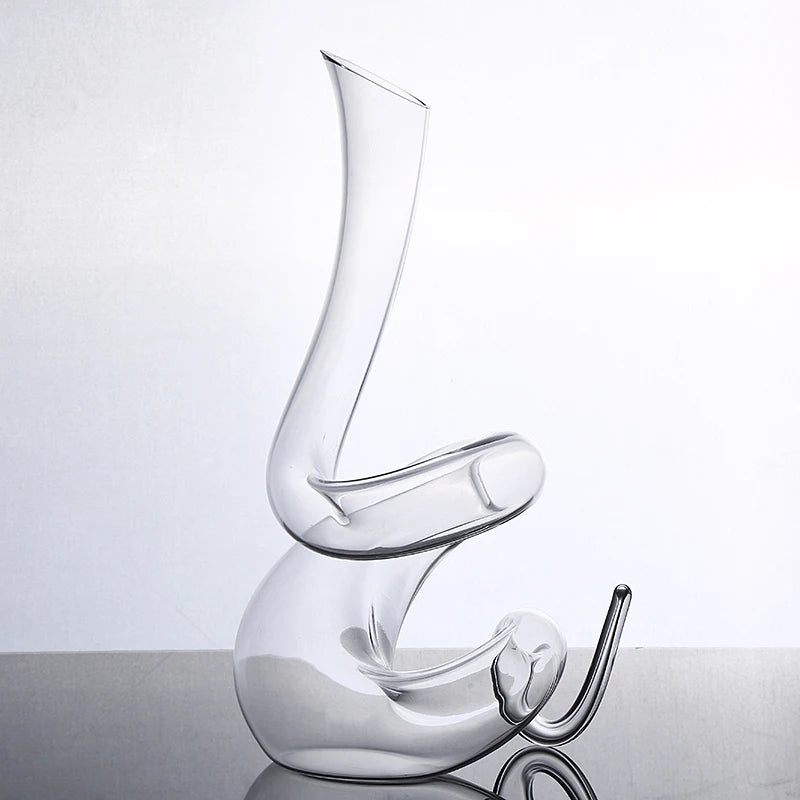 Winding Crystal Snake Decanter (1.4L)