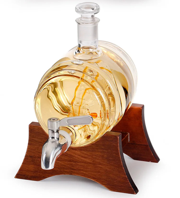 Barrel Shape Liquor Dispenser (1000ml)