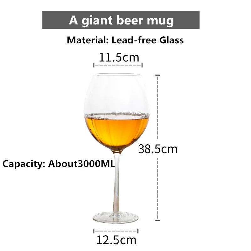 Super-Sized Wine Glass - 3L